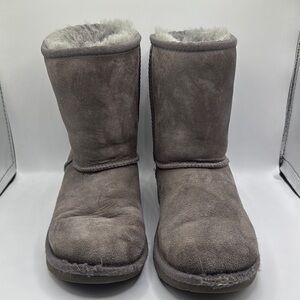 UGG Gray Shearling Boots
